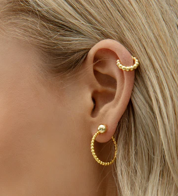 18k Yellow Gold Earrings