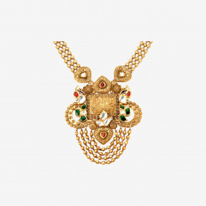 Emerald Charm Necklace